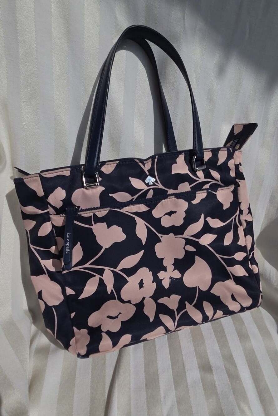 Kate Spade New York Jae Garden Vine Nylon Medium Satchel